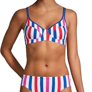 NWT Land’s End Reversible Bikini Bottoms Size 10